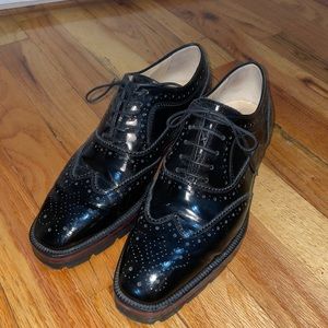 Christian Louboutin Women Oxford Flat - Lug Sole